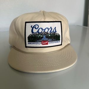 Vintage coors light trucker hat